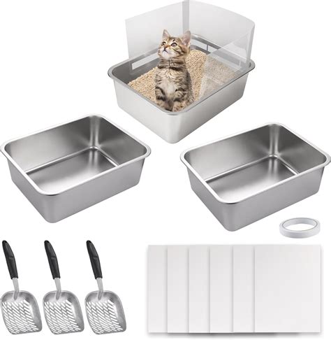 stainless steel litter box reddit|stainless steel litter scoop.